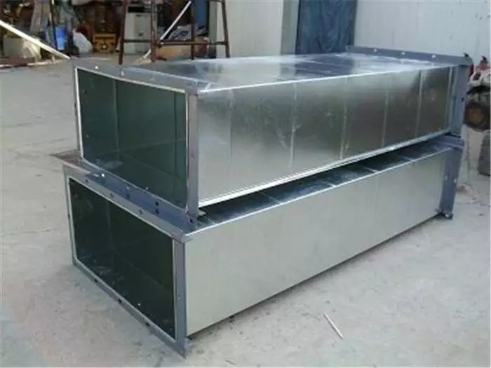图片[3]-Shaanxi Yan'an Angle Steel Flange Duct Manufacturer Direct Sales Angle Iron Flange Rectangular Spiral Duct Central Air Conditioning Tinplate Ventilation Duct Galvanized Duct-Dalian Fuhong Machinery Co., Ltd