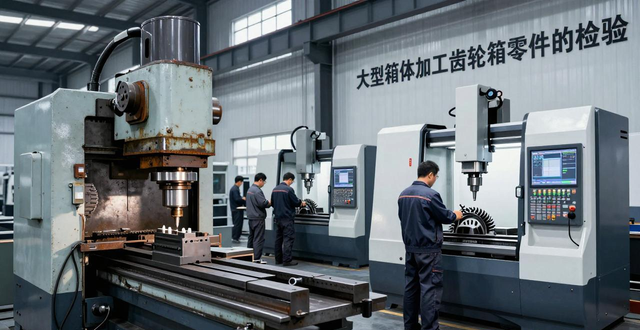 Inspection Of Gearbox Parts Processed From Large Box Bodies-Dalian Fuhong Machinery Co., Ltd