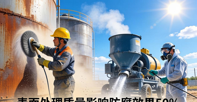 大型罐体铆焊后内外壁喷漆防腐_环氧富锌底漆涂层体系_储罐外壁防腐