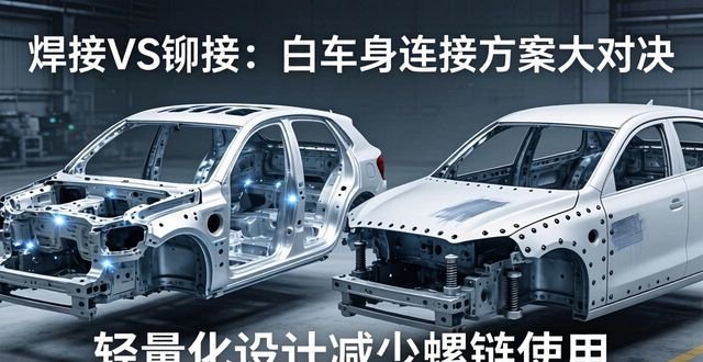 汽车白车身连接工艺_点焊螺接电弧焊对比_各种金属材料（碳钢、不锈钢、铝、铜）铆焊