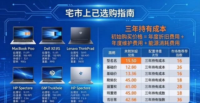 笔记本电脑性价比选购指南_笔记本电脑处理器性能内存容量硬盘容量显卡性能_收到多家报价后如何选择性价比最高的