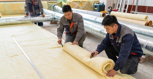 供应管道设备外保温施工_铁皮铝皮保温施工价格_通风管道保温层外保护铝皮铆焊