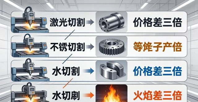 激光切割等离子切割费用_精密机械加工与普通加工成本差异_Stainless steel parts processing成本构成