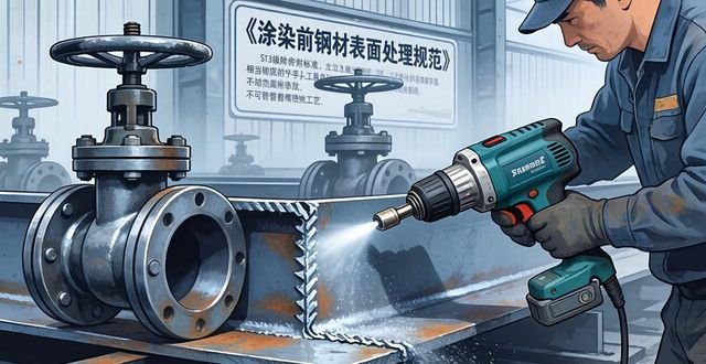 防腐耐磨胶金属表面处理_喷砂除锈Sa2.5级_耐磨钢板铆焊件表面是否需要处理