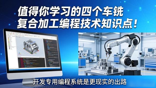 车铣复合加工数控编程困难_车铣复合加工CAM软件缺陷_钛合金加工编程策略