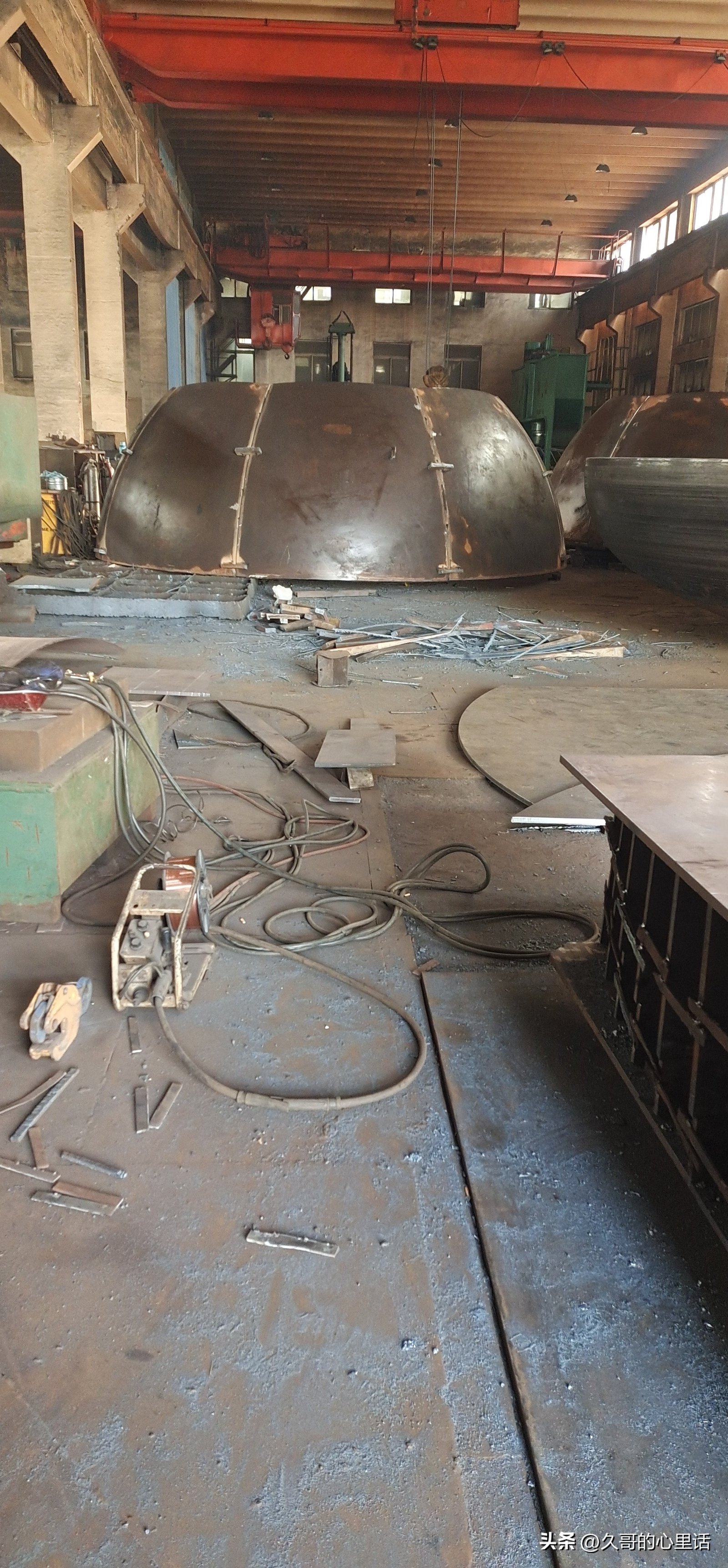 压力容器铆工_老技工自学成才_国外图纸转化国内制造铆焊服务