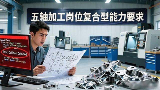 高端制造岗位职业素养_五轴加工复合型能力_五轴加工技术人才短缺