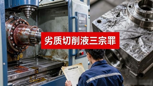 金属零件加工切削液选用指南_工业润滑油选型_劣质润滑油危害