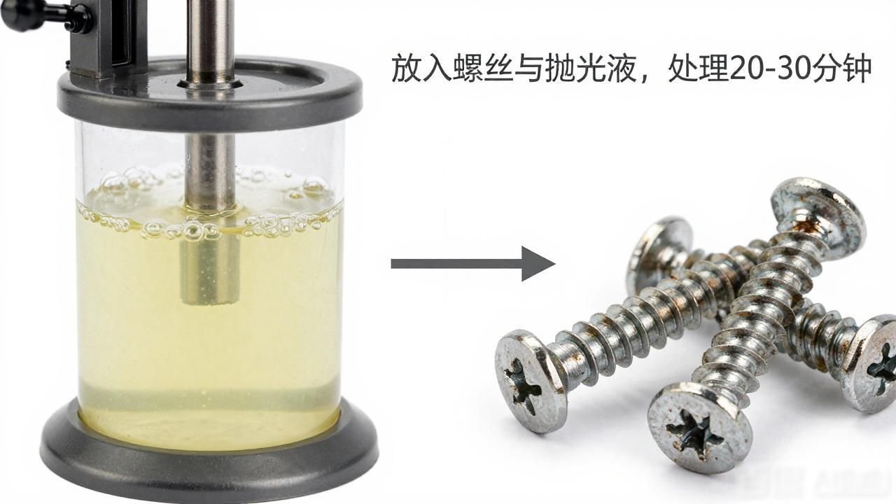 不锈钢非标螺丝清洗步骤_不锈钢加工磁性去除_弱酸性除油剂去油