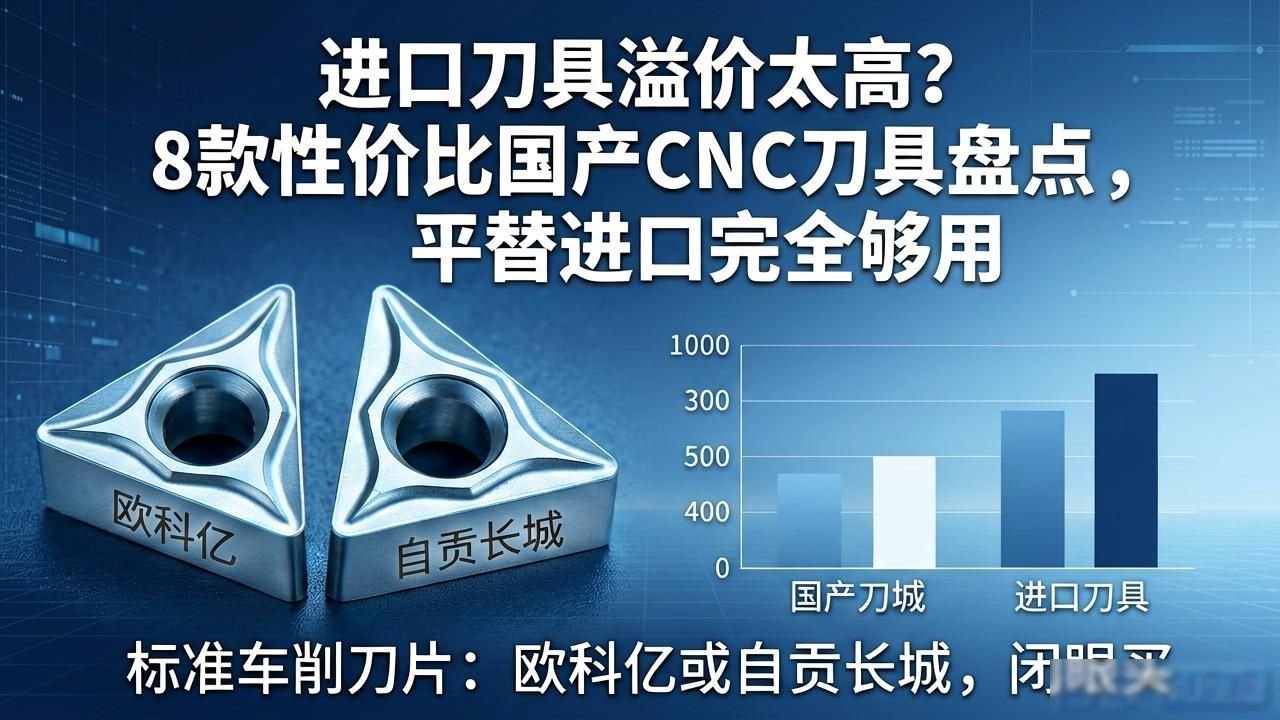 CNC车削行业前景分析_CNC加工国产刀具推荐_车削刀片性价比