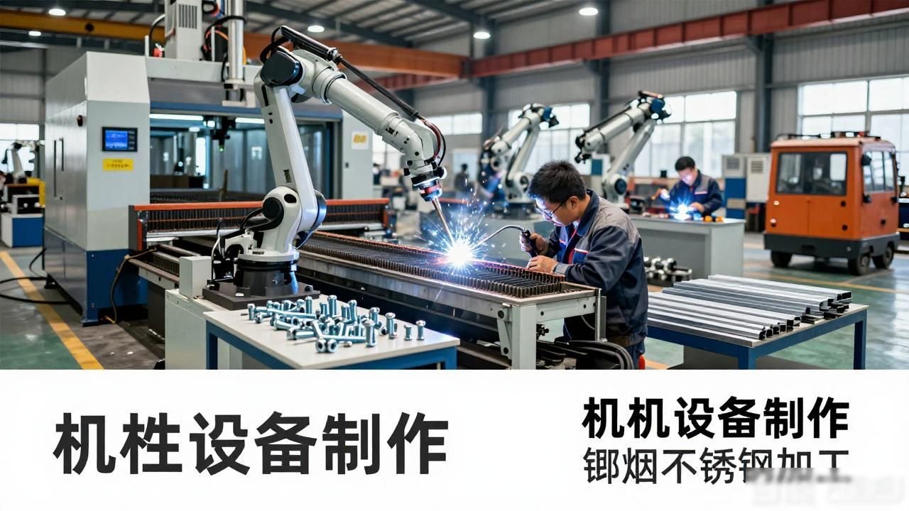 青岛柯岩设备有限公司_机械设备制作铆焊_不锈钢铆焊拼装装配服务