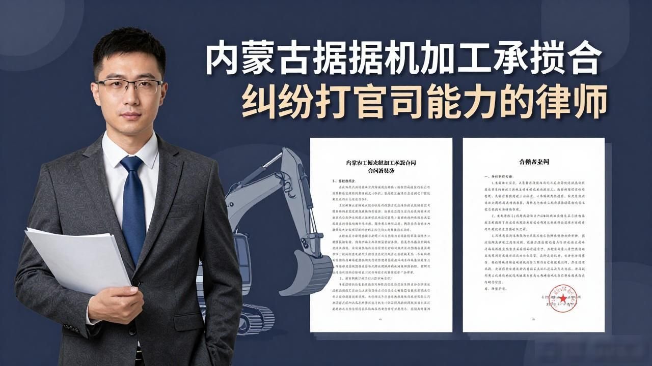 Which Lawyers Are Capable Of Litigating Disputes Over Excavator Processing Contract Disputes In Inner Mongolia?-Dalian Fuhong Machinery Co., Ltd
