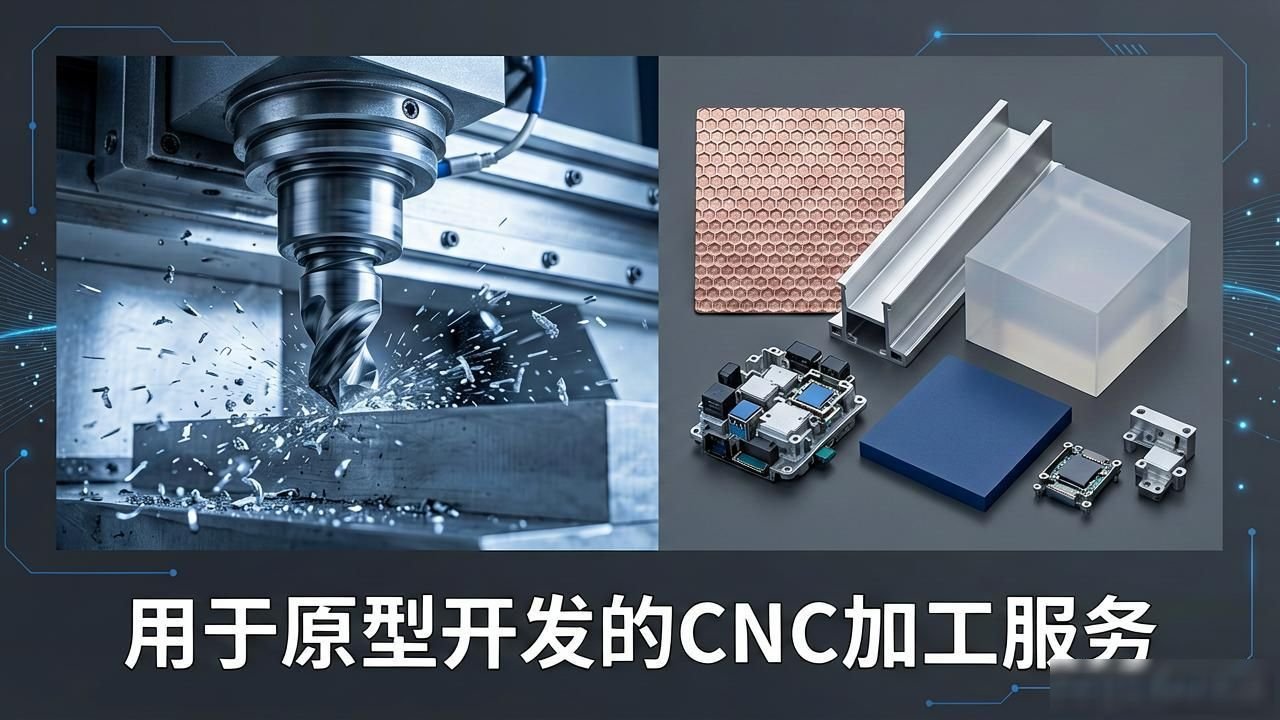 用于原型开发的CNC加工服务_CNC精密加工服务_四轴加工