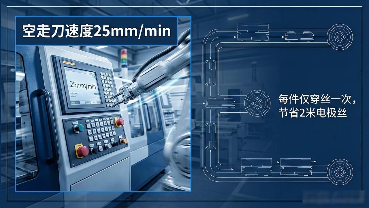 提高慢走丝线切割效率方法_线切割加工表面条纹处理_慢走丝线切割加工成本降低