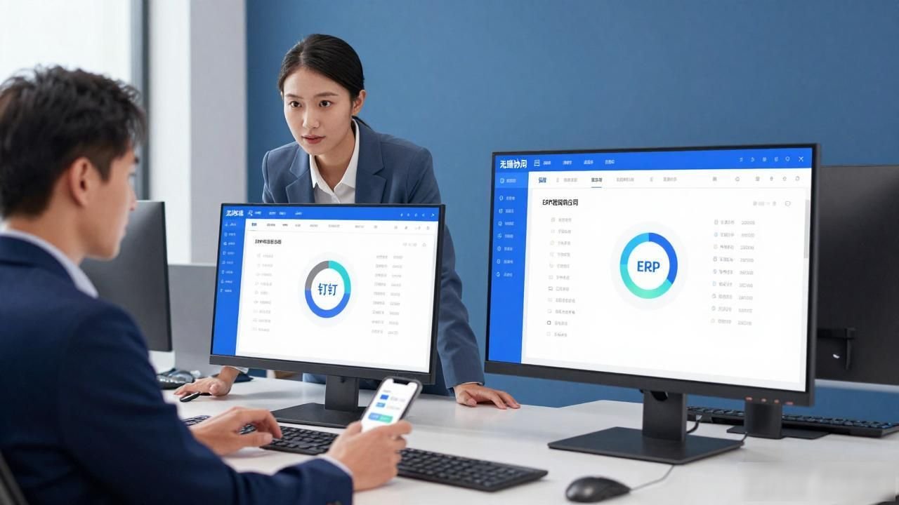 钣金加工行业ERP系统_钉钉企业微信飞书协同办公OA报销费用采购审批客户进销存生产项目合同财务管理单据自动生成凭证经营决策数据分析成本透视业财一体化流程高效降本增效能力互补形成闭环数据驱动智能决策