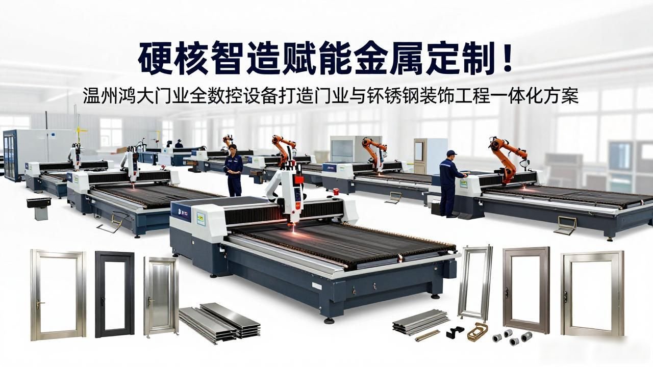 Hard-core Intelligent Manufacturing Empowers Metal Customization! Wenzhou Hongmen Industry's Full CNC Equipment Creates An Integrated Solution For The Door Industry And Stainless Steel Decoration Engineering-Dalian Fuhong Machinery Co., Ltd
