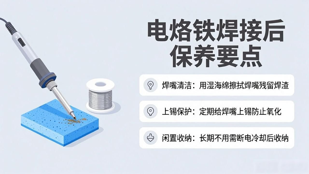 电烙铁使用方法_焊接步骤详解_白铁铆焊件如何做防锈处理(刷漆)
