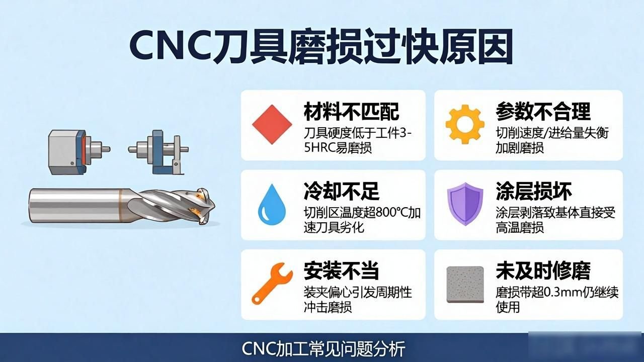 CNC加工服务常见问题解答_CNC机床加工效率低下原因及处理方法_CNC机床加工精度不够高问题解决方法