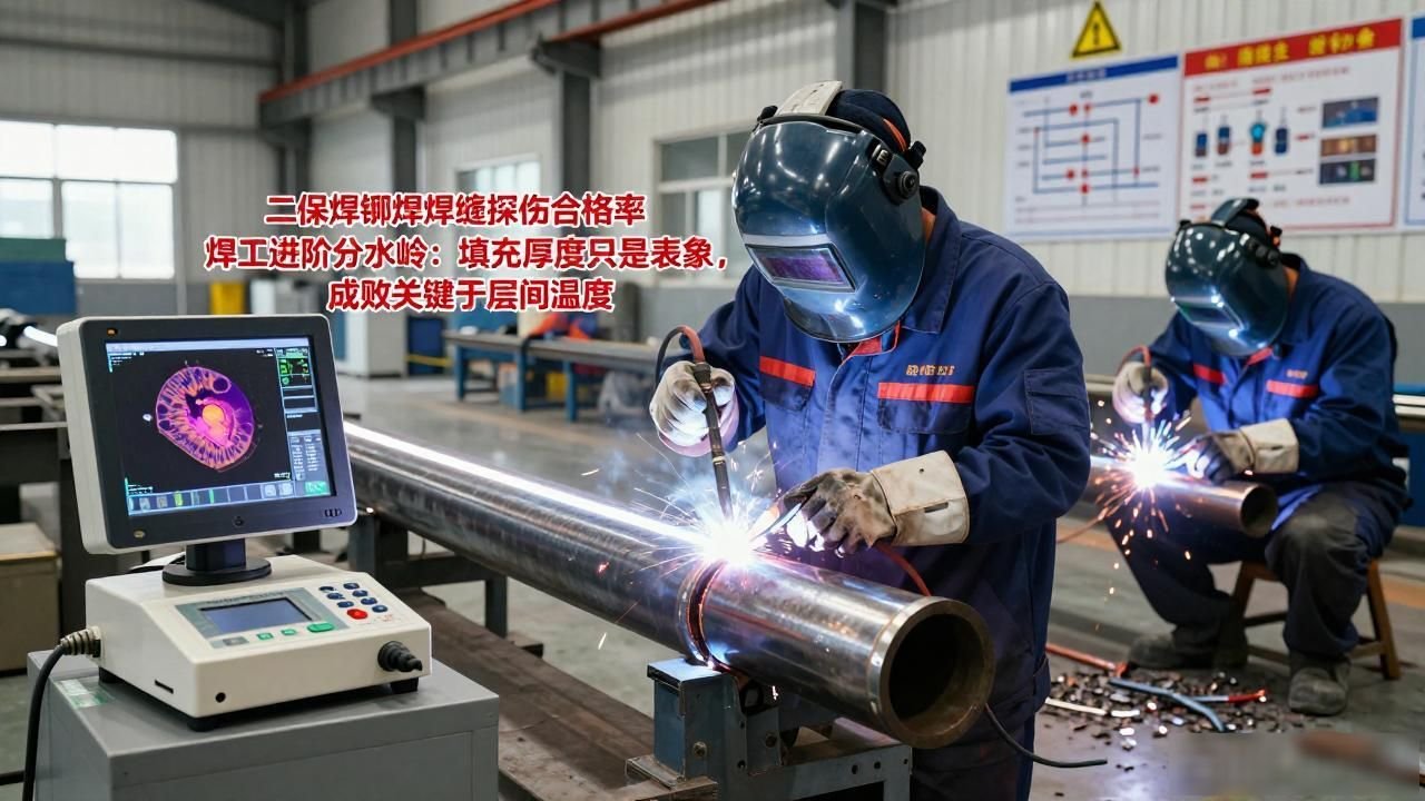 厚板焊接层间温度控制_焊缝内部缺陷预防_二保焊铆焊焊缝探伤合格率