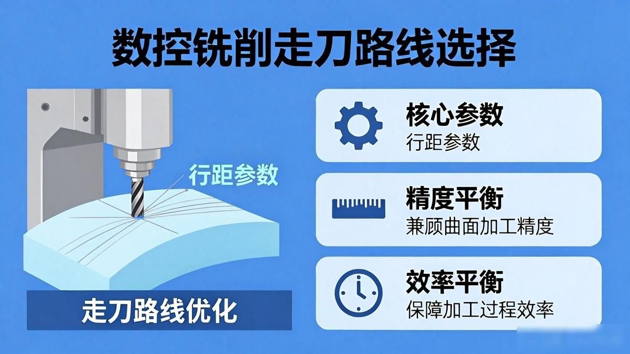 CNC milling曲面进给路线_CNC铣削刀具路径类型_直纹曲面加工路线选择