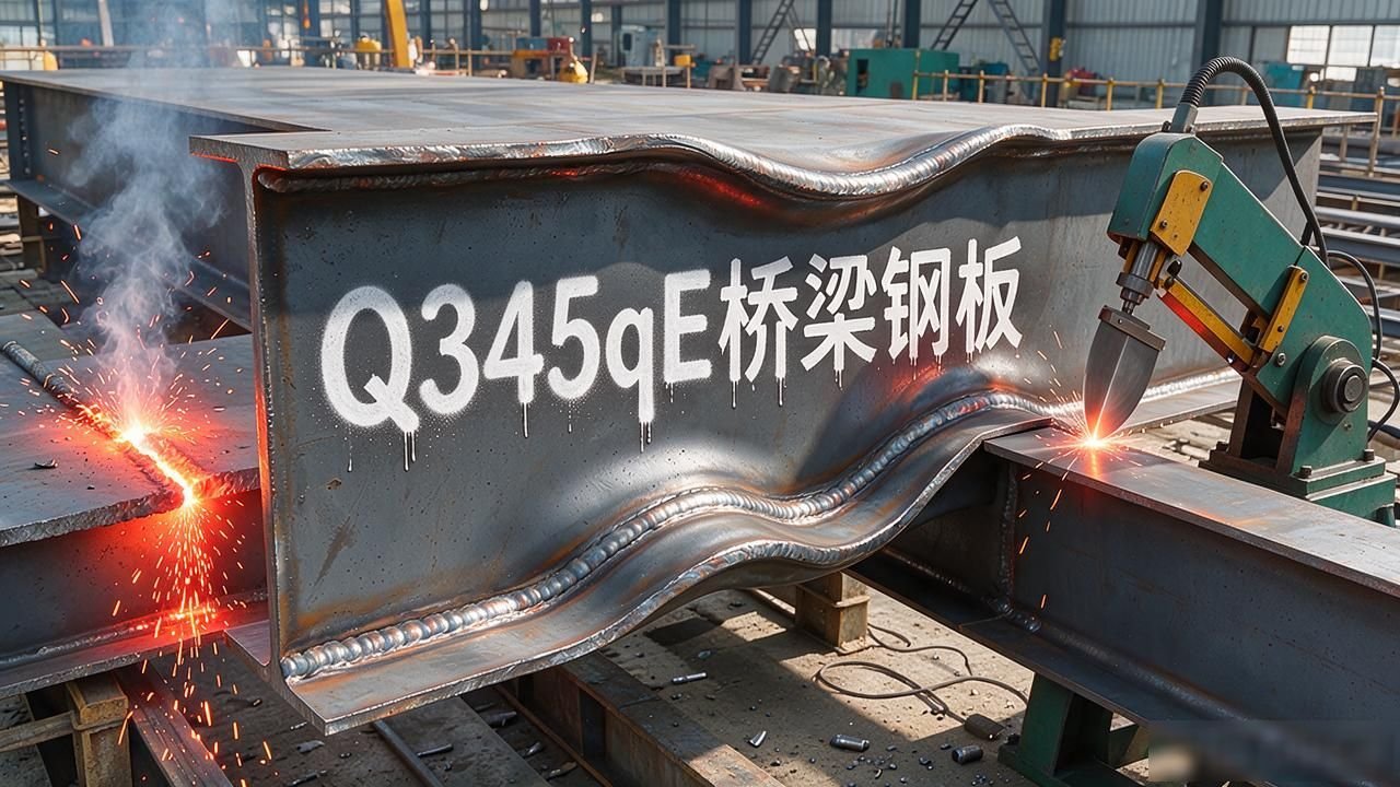 Q345qE桥梁钢板特性_工程机械结构件Q345钢板铆焊_Q345qE桥梁钢板应用领域