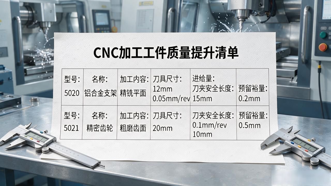 如何评估CNC加工服务质量_CNC加工前准备工作_CNC加工工件质量提升方法