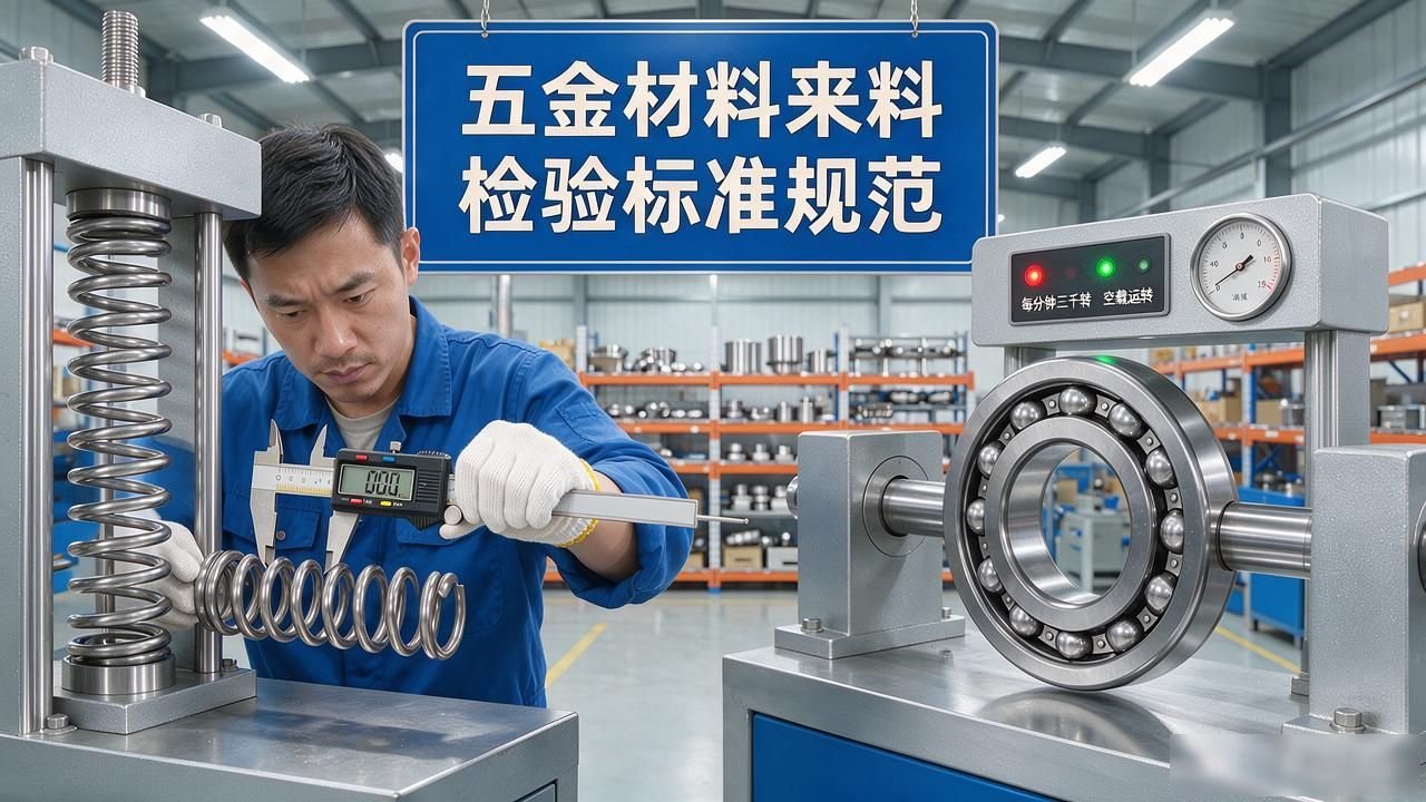 五金材料来料检验标准规范_五金零件加工质量验收标准_金属原材料入库检验规范