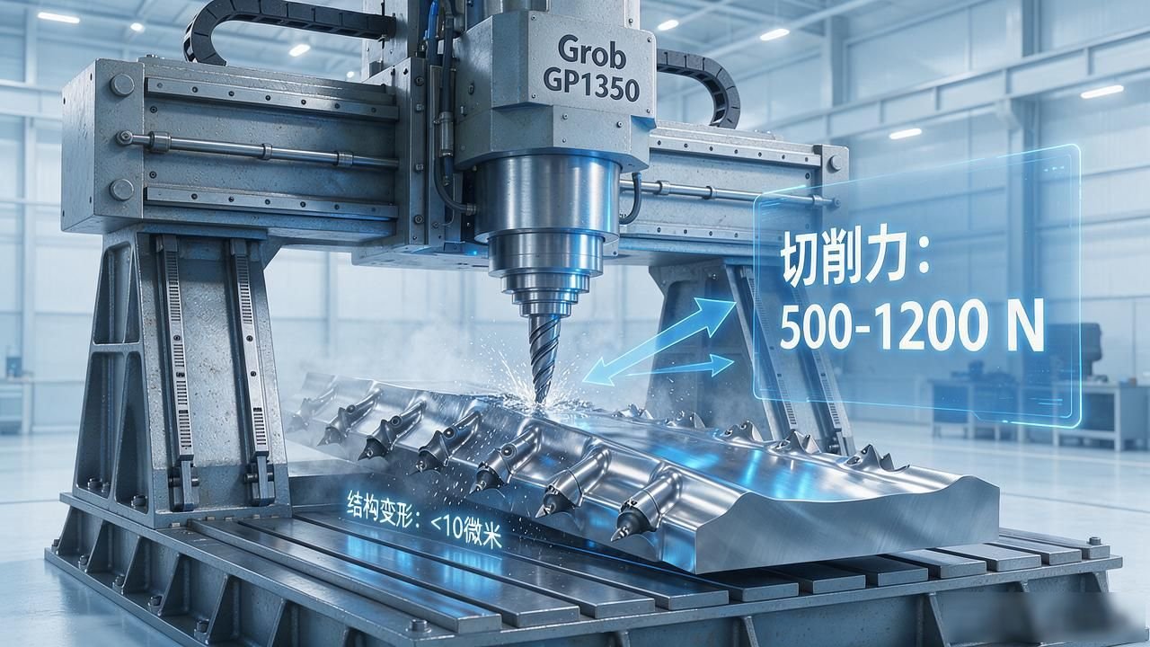 五轴加工技术交流群_大件五轴加工中心_GP1350龙门加工中心