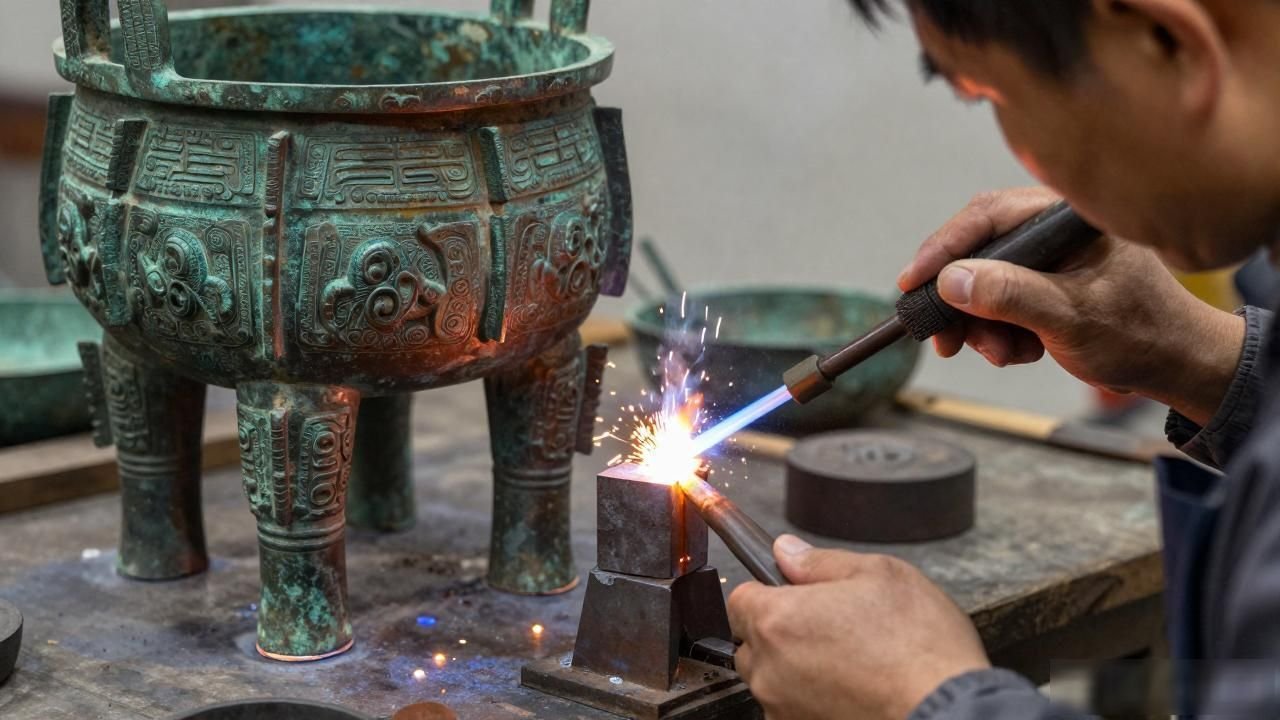 Ancient Bronze Welding Methods-Dalian Fuhong Machinery Co., Ltd