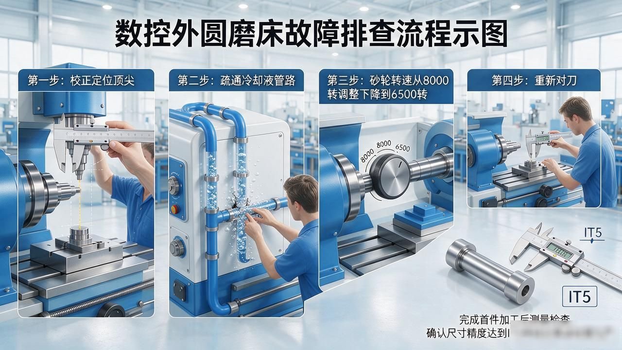 Is The Precision CNC Cylindrical Grinder Out Of Order? Quick Troubleshooting Guide Is Here-Dalian Fuhong Machinery Co., Ltd