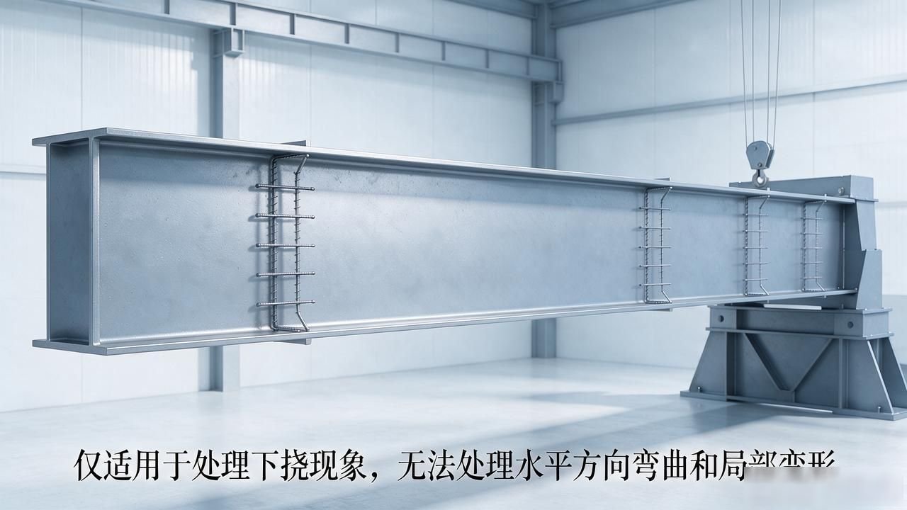 桥式起重机主梁下挠变形铆焊校正_桥式起重机主梁火焰矫正法_桥式起重机主梁变形预应力修复法