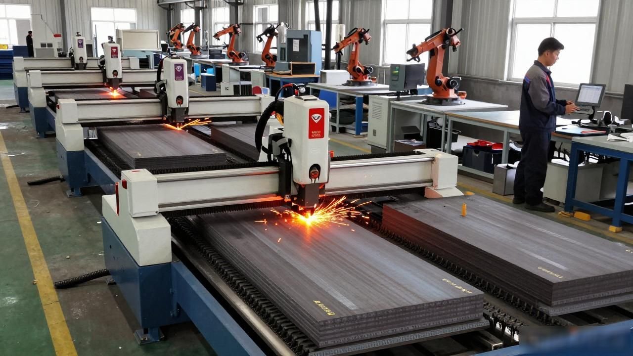 Medium And Thick Plate Cutting Processing-Dalian Fuhong Machinery Co., Ltd