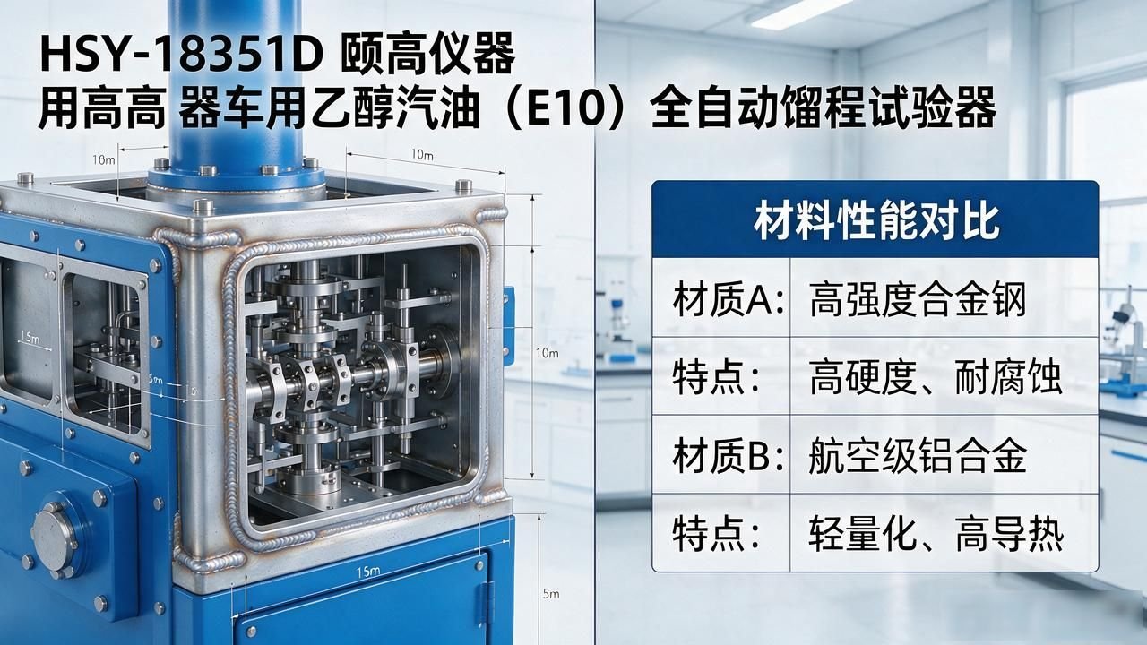HSY-18351D Qigao Instrument Automotive Ethanol Gasoline (E10) Fully Automatic Distillation Range Tester-Dalian Fuhong Machinery Co., Ltd