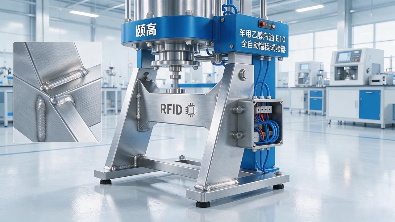 石油化工分析仪器_医药化工领域分析仪器_实验室特殊非标仪器支架定制铆焊