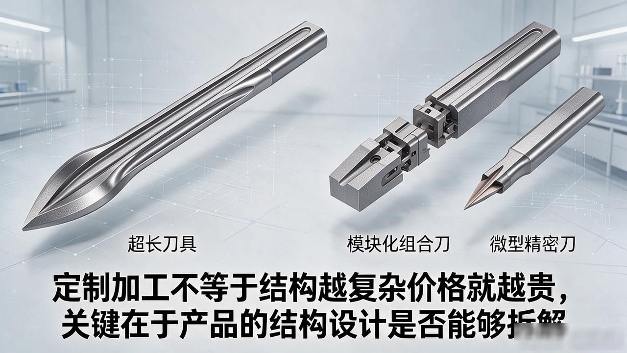 钛合金加工专用刀具_医疗精密零部件加工刀具选择_高精度稳定性医疗刀具