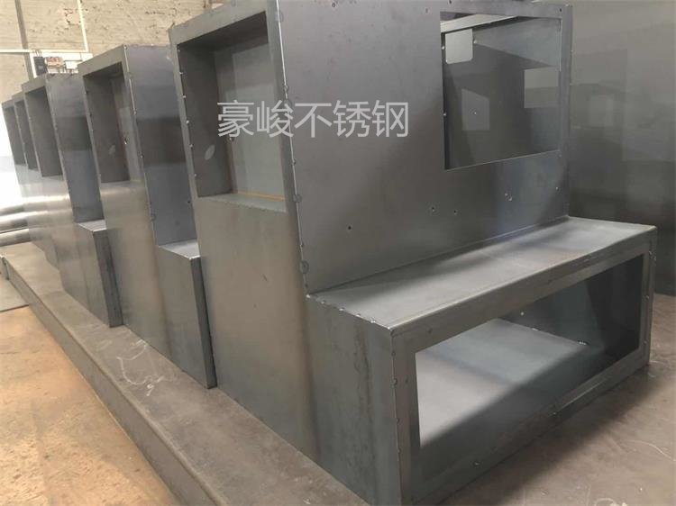 Stainless steel frame welding processing