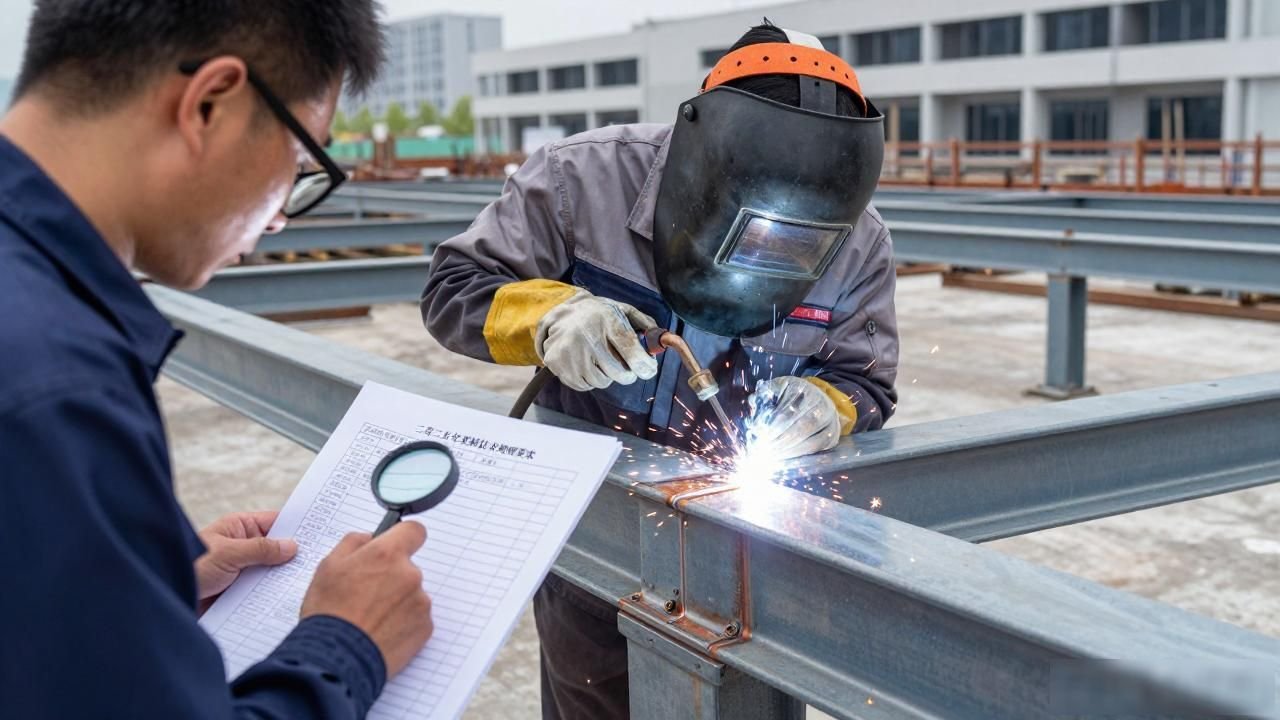 A Brief Discussion On Welding Construction Technology Of Steel Structure In Construction Engineering.docx-Dalian Fuhong Machinery Co., Ltd