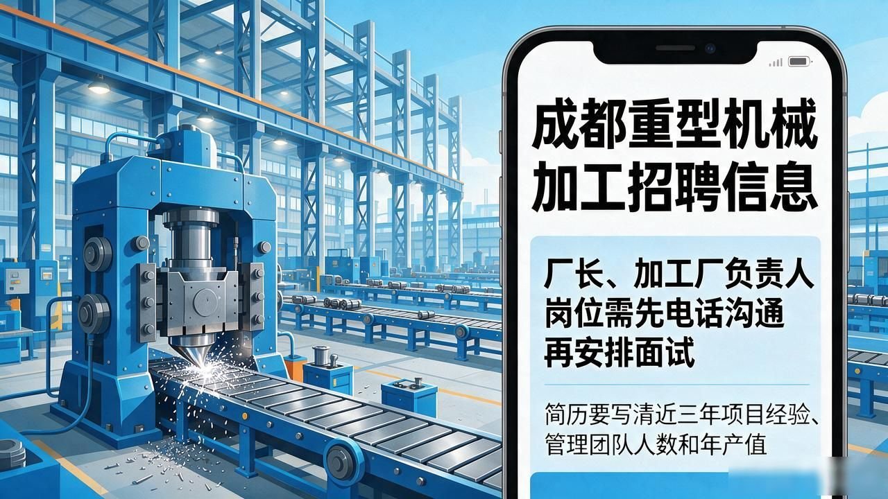 智联招聘成都重型机械加工岗位_成都重型机械加工招聘信息_重型机加工服务