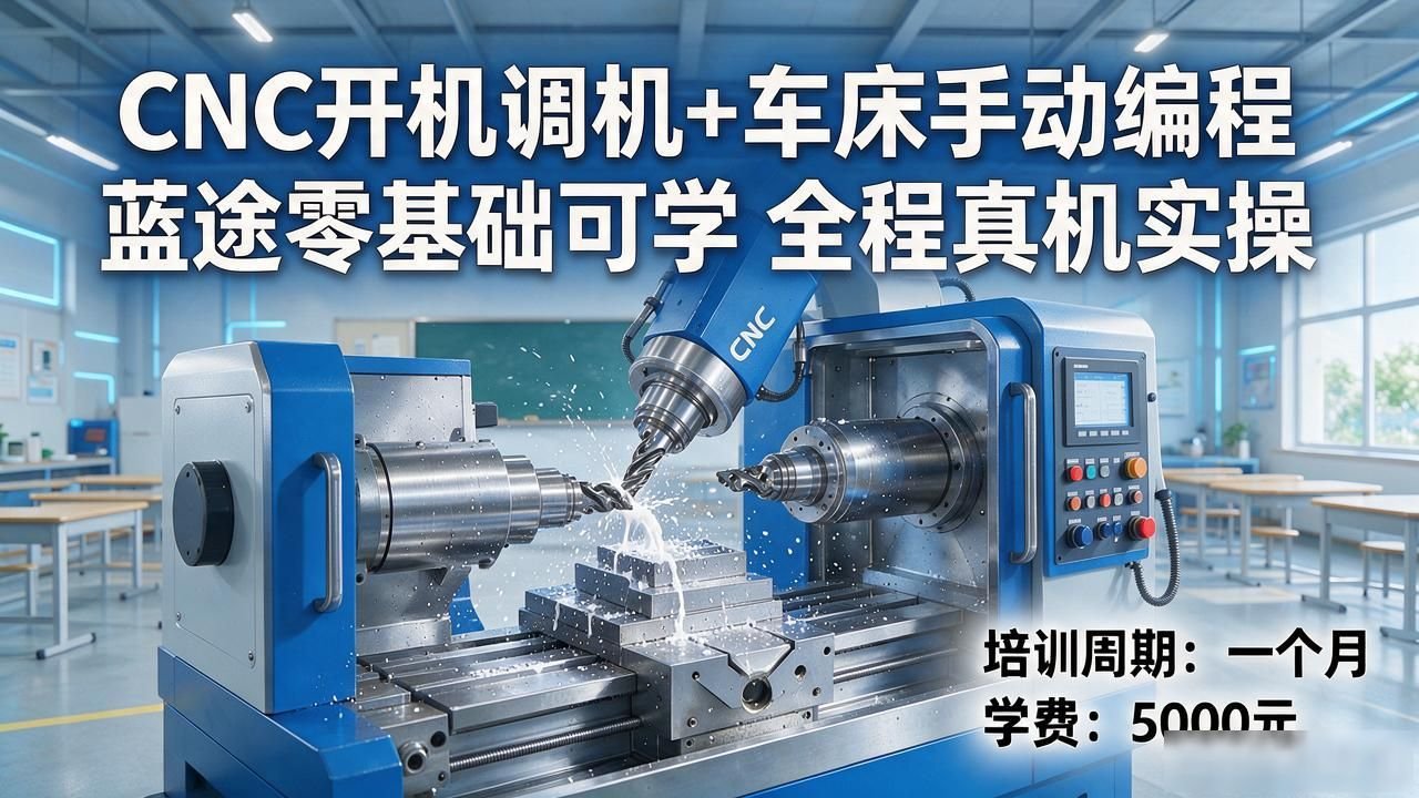 CNC Start-up Adjustment + Lathe Manual Programming Lantu Can Learn The Whole Process Of Real Machine Operation With Zero Foundation-Dalian Fuhong Machinery Co., Ltd