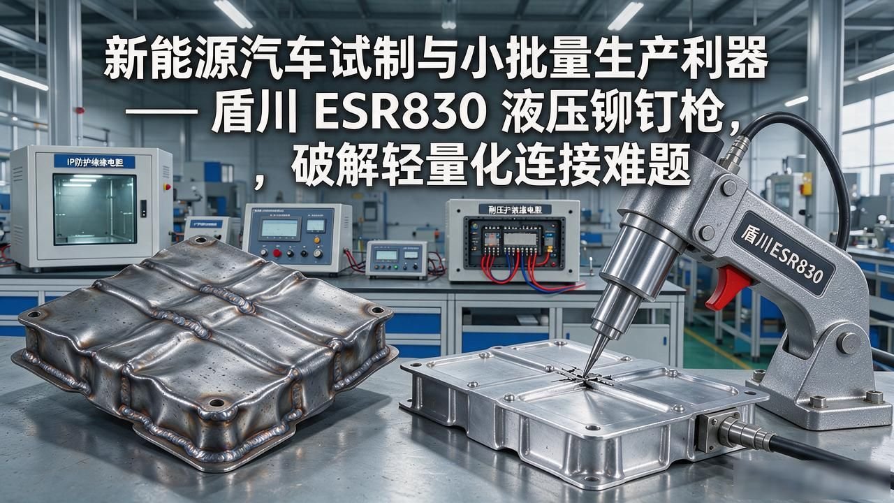 轻量化车身冷连接方案_新能源汽车试制液压铆钉枪_小批量试制件铆焊拼装服务
