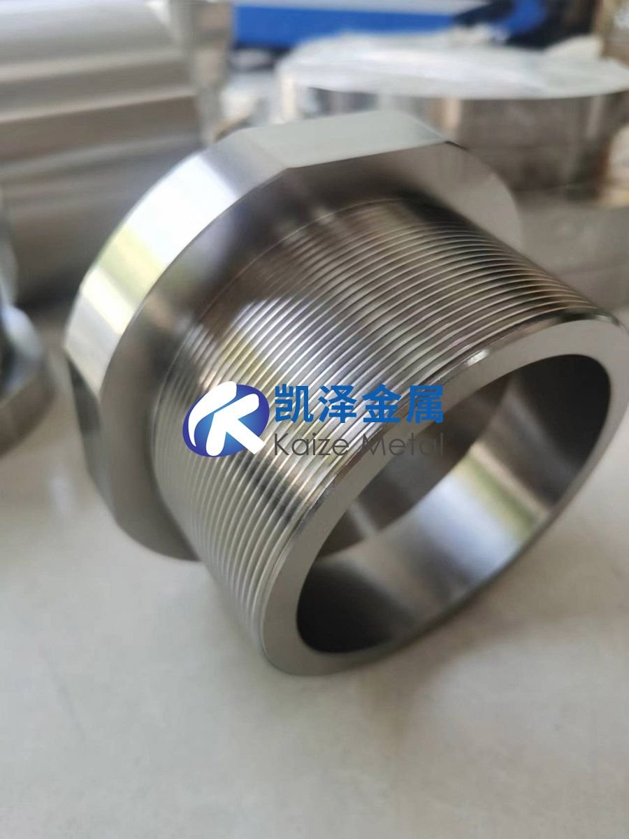 Titanium processed parts for marine aviation