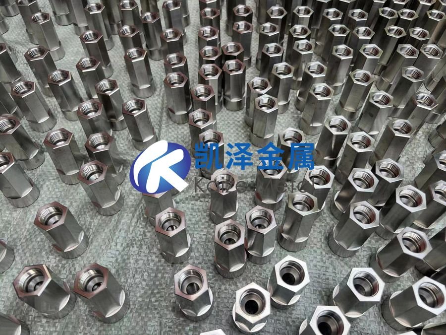 Titanium processed parts for aviation parts