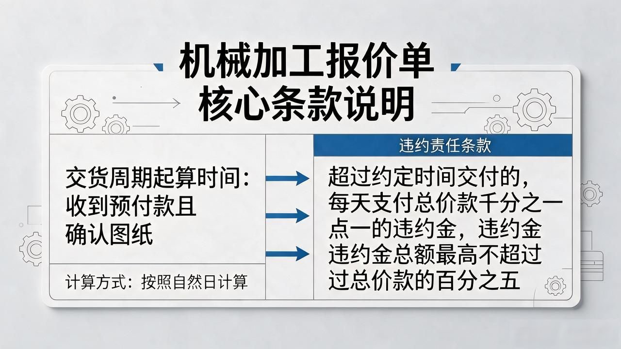 机械加工报价单模板_标准批量零件报价单模板_CNC车削加工报价模板
