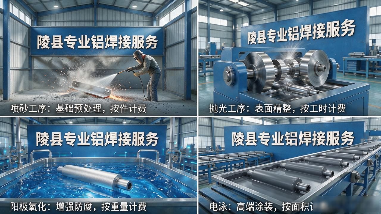 铆焊件表面处理价格按面积算吗_铝焊接按面积收费方式_陵县铝焊接服务报价