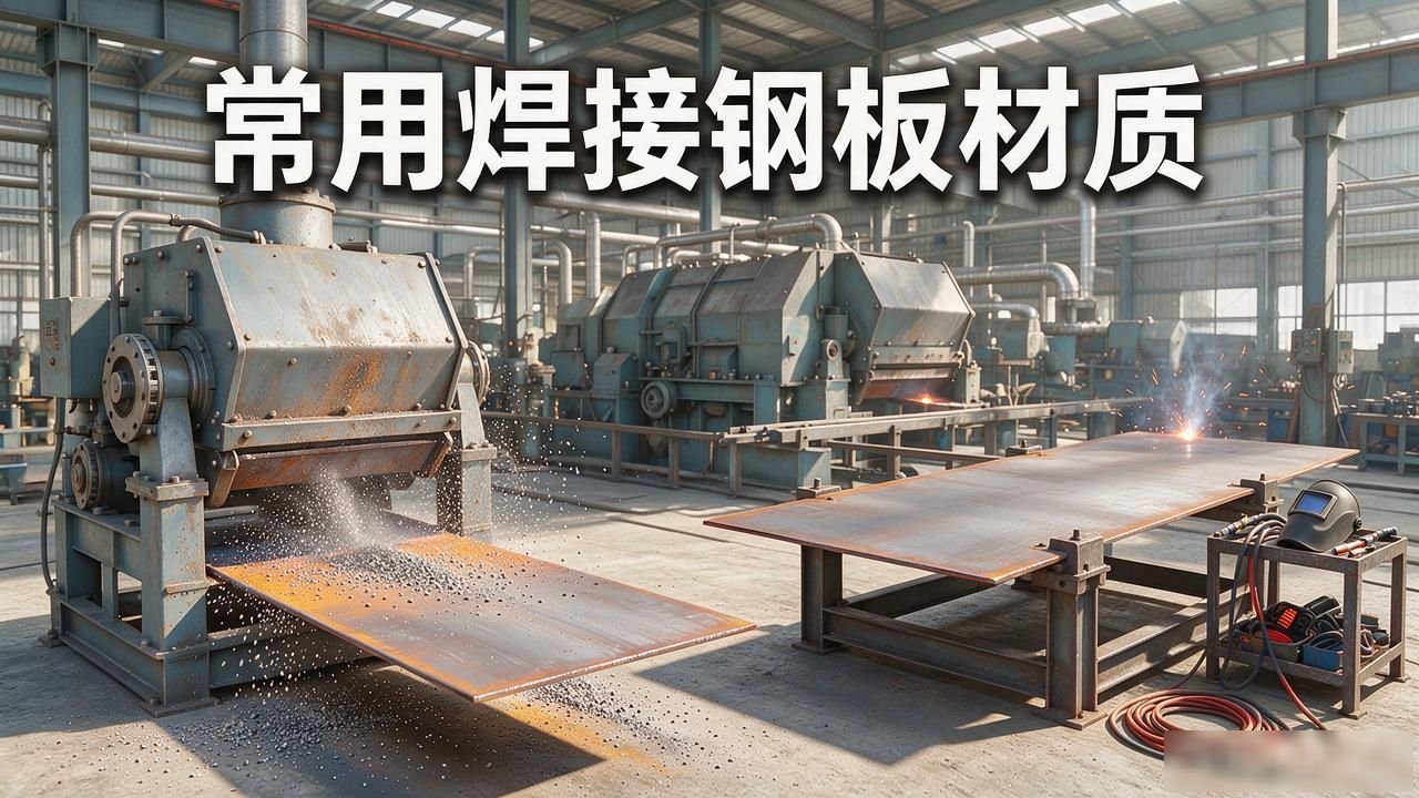 Commonly Used Welded Steel Plate Materials-Dalian Fuhong Machinery Co., Ltd
